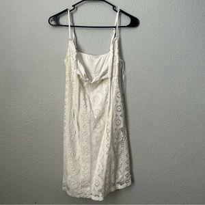 Summer floral white dress Aeropostale